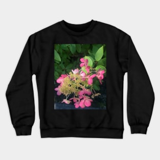 Tenderness of the Pink Hydrangea Goes a Long Way... Crewneck Sweatshirt